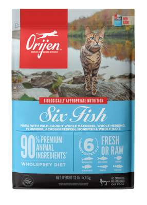 Six Fish Orijen Gato