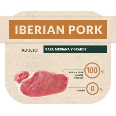 BRAVERY Iberian Pork Adult Large/Medium breeds