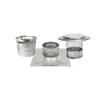 5.5" x 15' up to 50' - Chimney Flue Liner AC Kit Forever Flex 316 Ti Stainless Steel