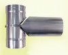 Rhino Rigid Chimney Liner 316L Stainless Tee and Cap Rhino Rigid Chimney Liner 316L Stainless Tee and Cap