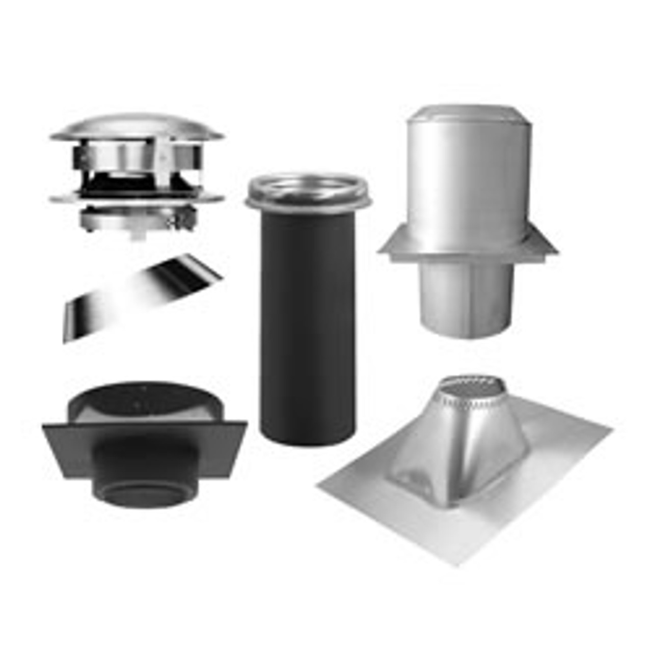 8" Selkirk Ultra-Temp Flat Ceiling Support Kit For Stainless Or Galvalume