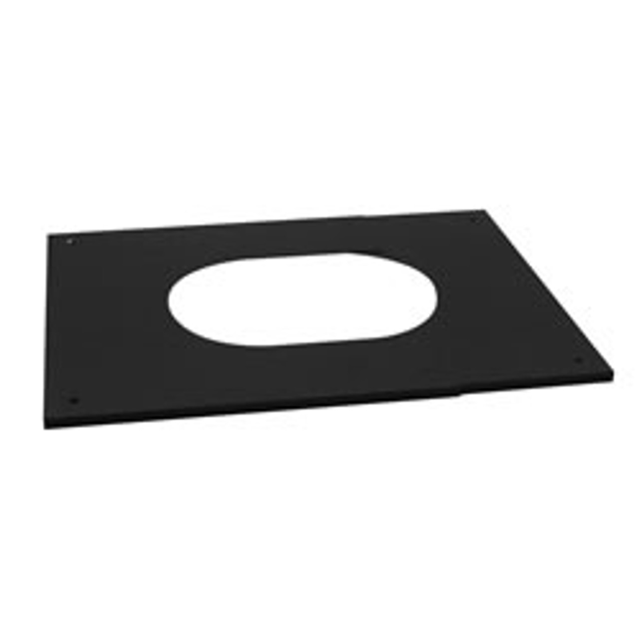 8" Selkirk Ultra-Temp Pitched Ceiling Plate, Adjustable