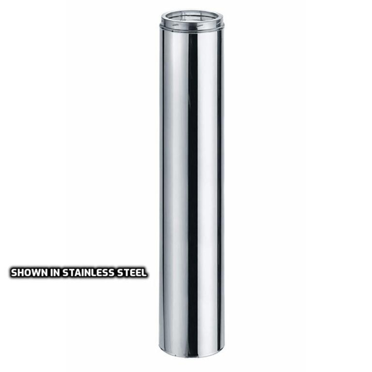 8" Duravent DuraTech Factory-Built Galvalume Chimney Pipe