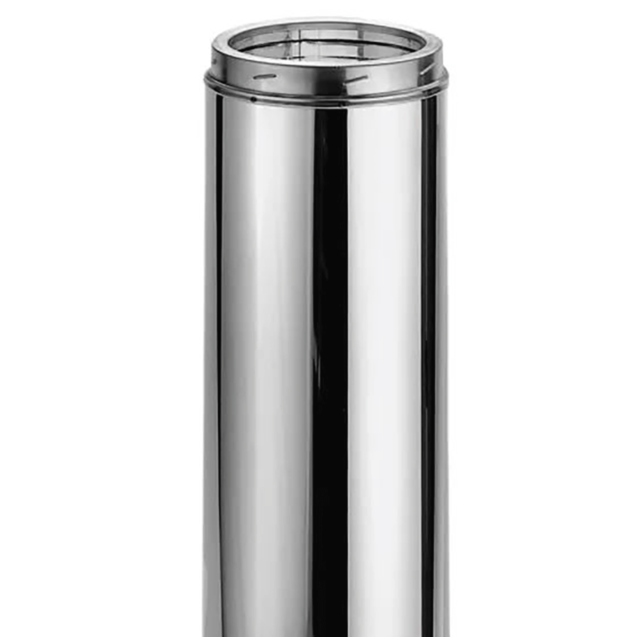 8" Duravent DuraTech Factory-Built Stainless Steel Chimney Pipe