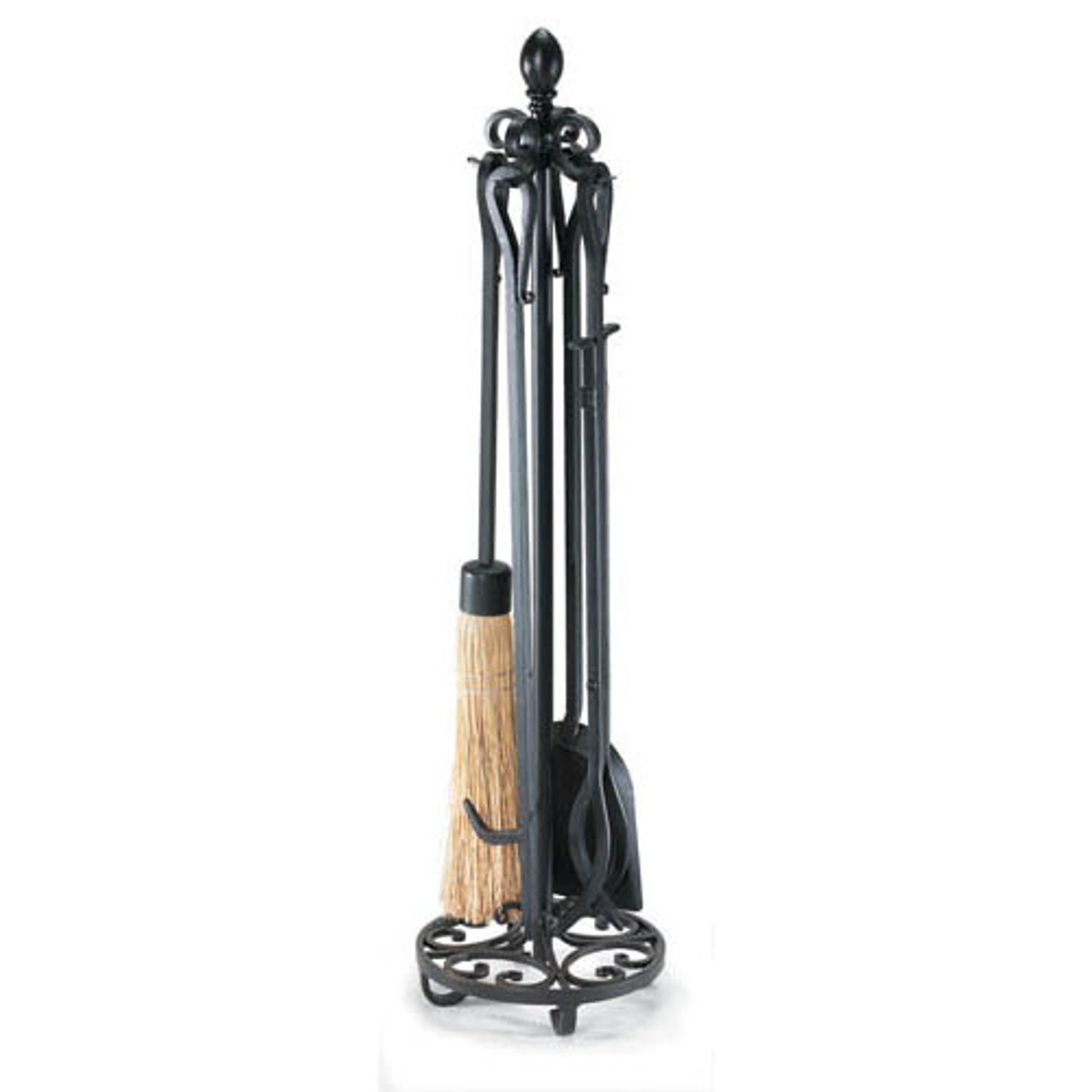 Napa Forge Garden Trivet Fireplace Tool Set - Black - 32" h