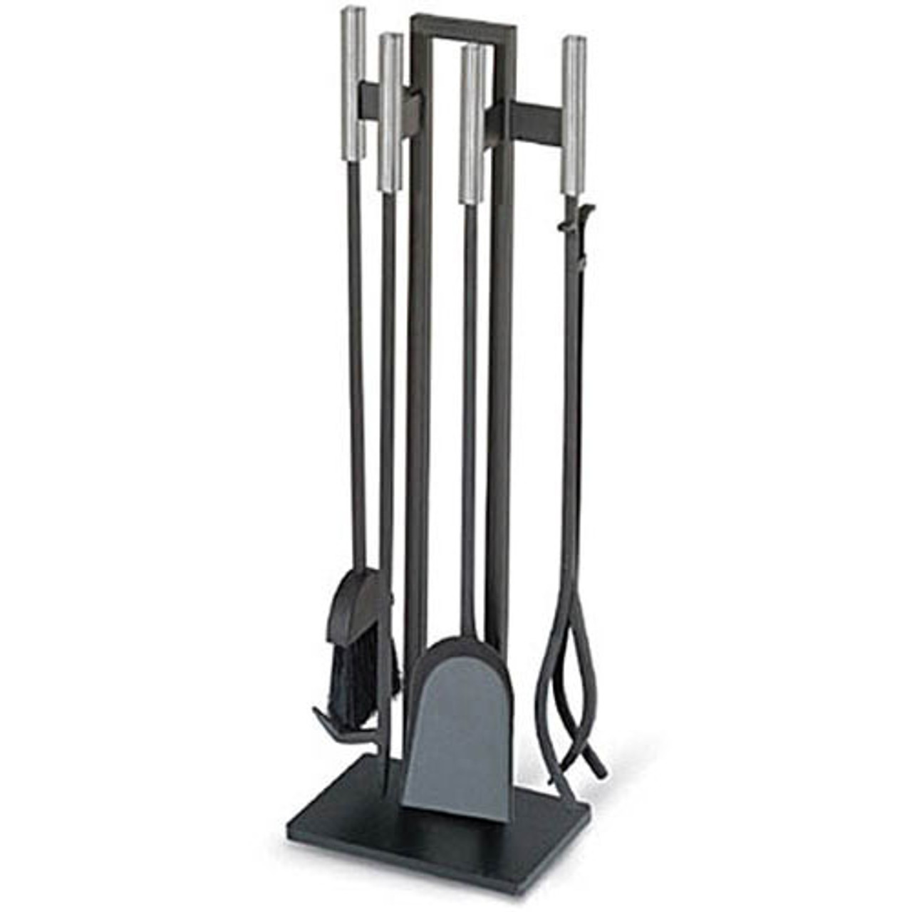 Pilgrim Modern Fireplace Tool Set - Matte Black 