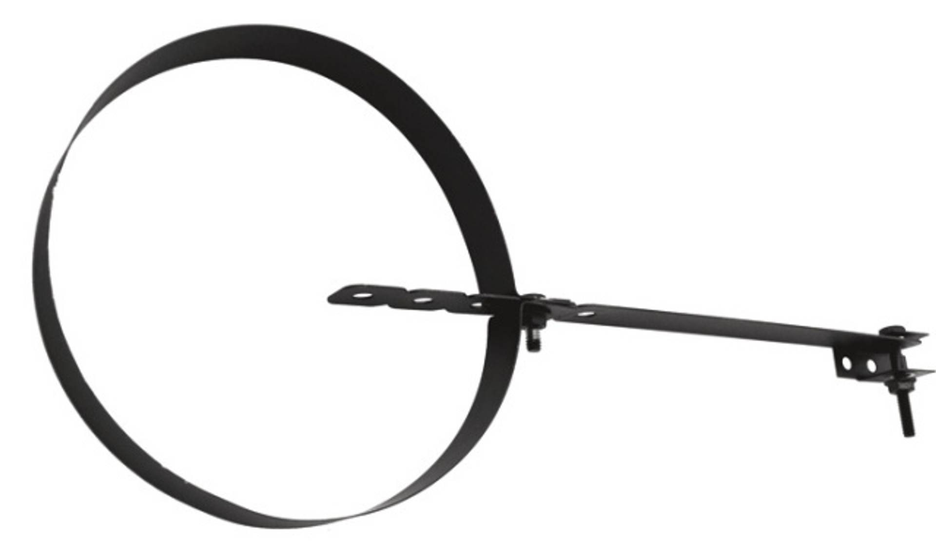 Ventis Double Wall Black Stove Pipe Ceiling Hanger