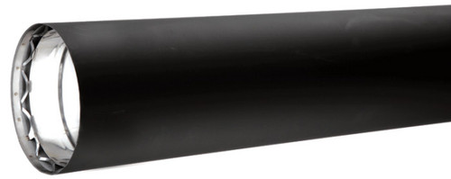 Ventis Double Wall Black Stove Pipe - 6" diameter