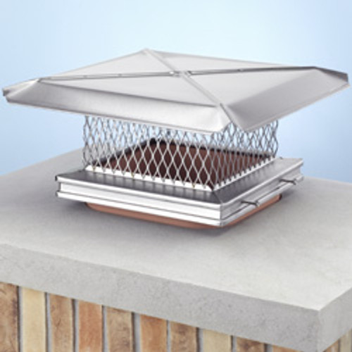 Stainless steel chimney cap