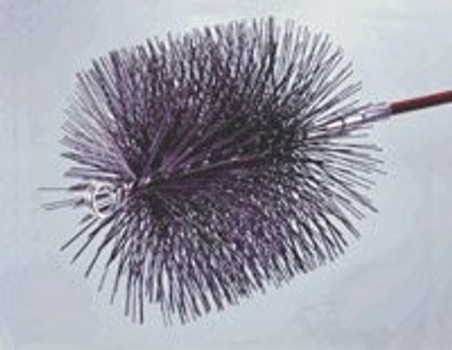 Round chimney brush