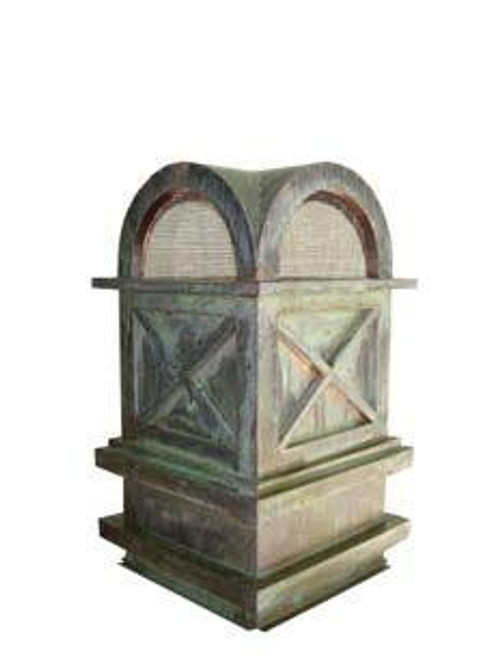 Balboa Galvanized Chimney Pot - Paint Grade