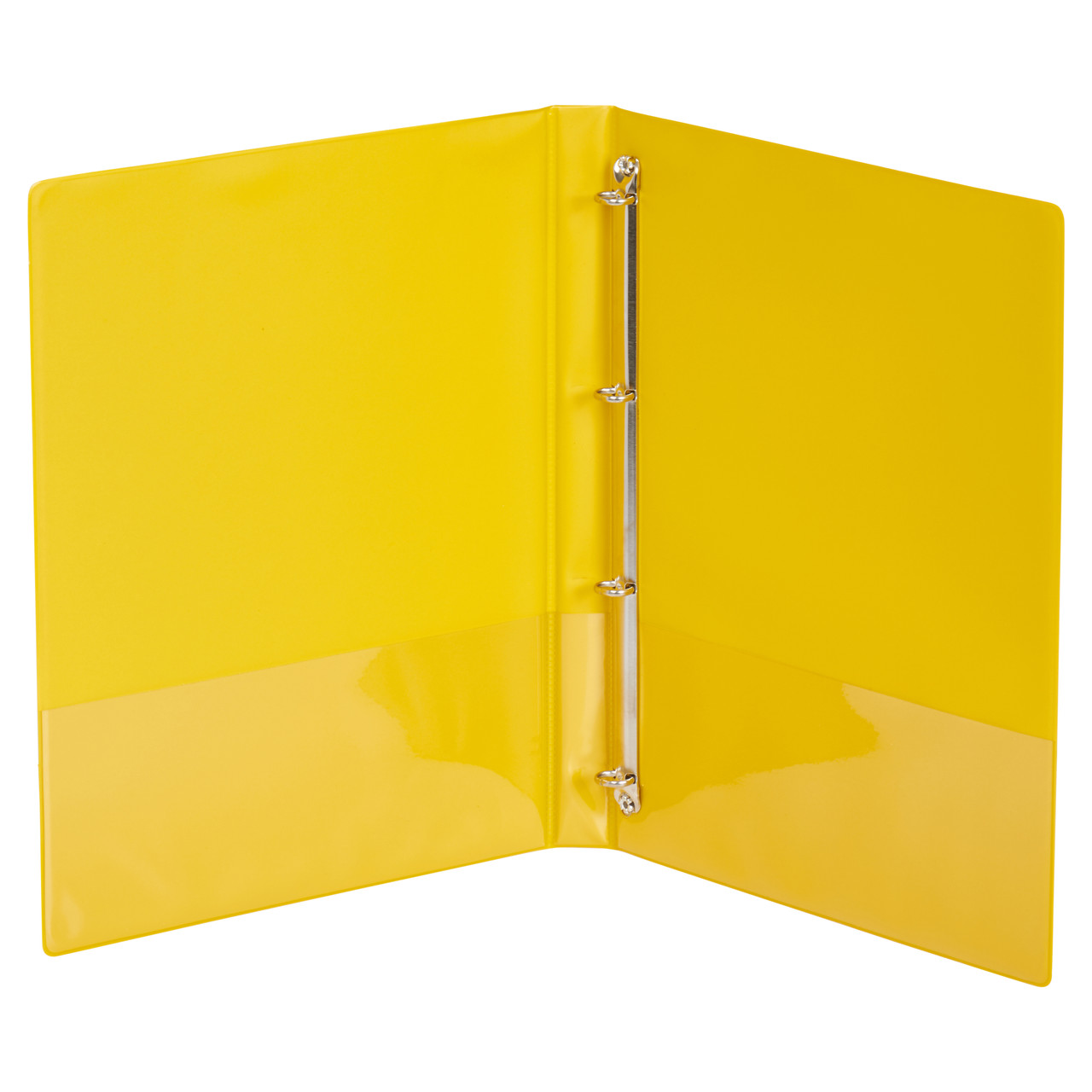 A4 4 Ring Binder Half Inch Yellow Free Shipping On Orders Of 500