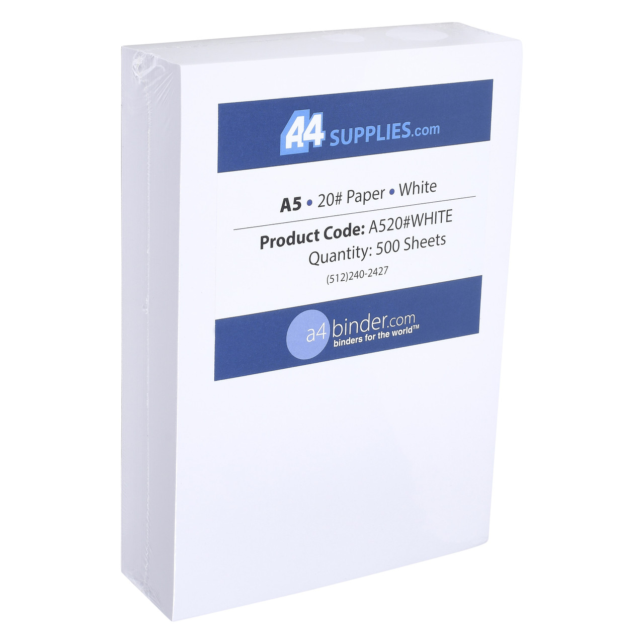 A5 80gsm White Copy Paper / Multi use Paper / White Plain A5 Paper Reams