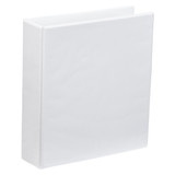 A4 Lever Arch 2 Ring Clear View 2 Inch Binder White