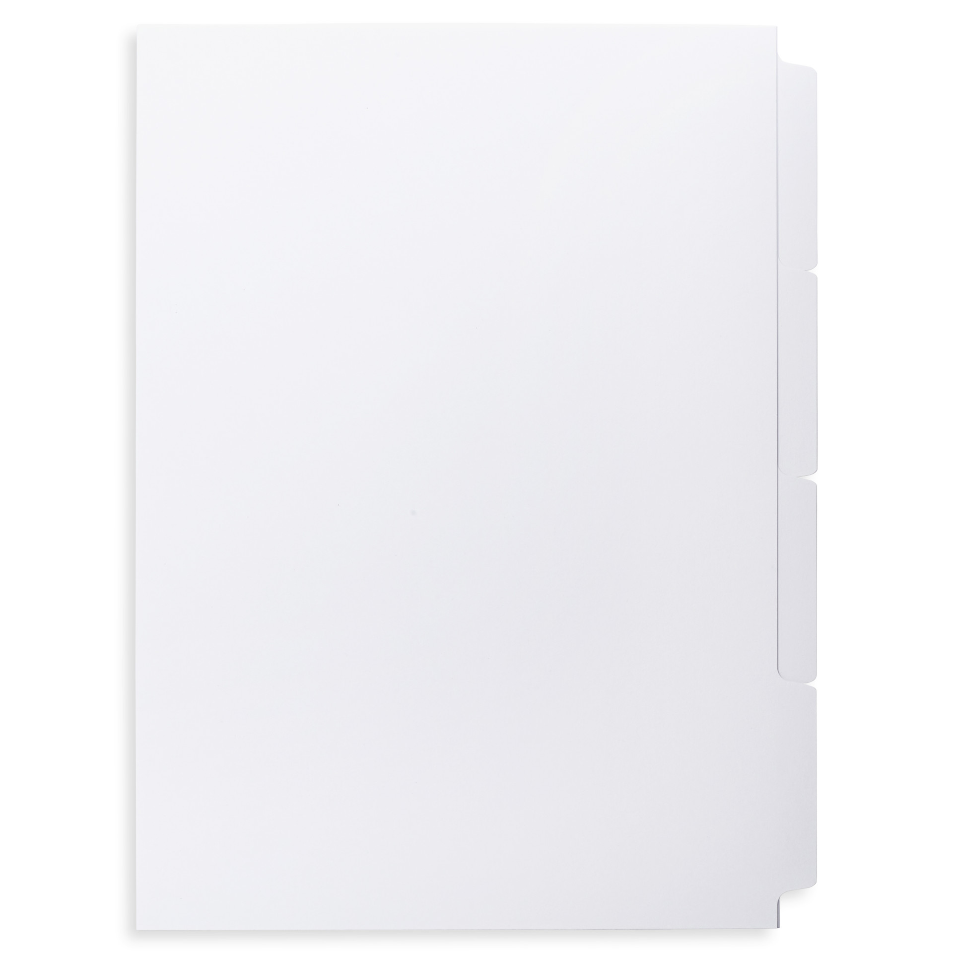 A4 4 Bank Uncoated Index Tab Dividers | Free Shipping On Orders Of $500