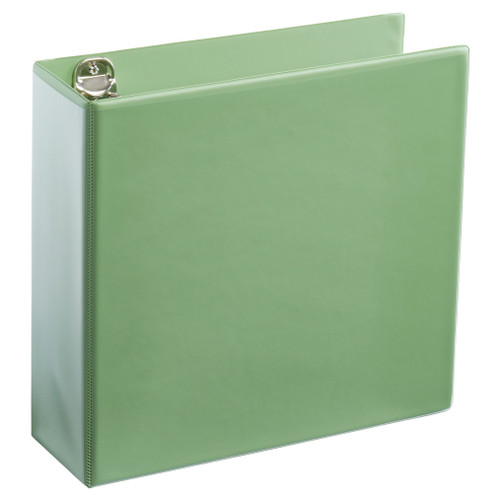 A4 3 Inch Mist Green 4-Ring Binder