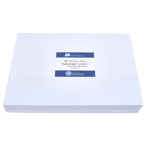 A3 24lb White Paper