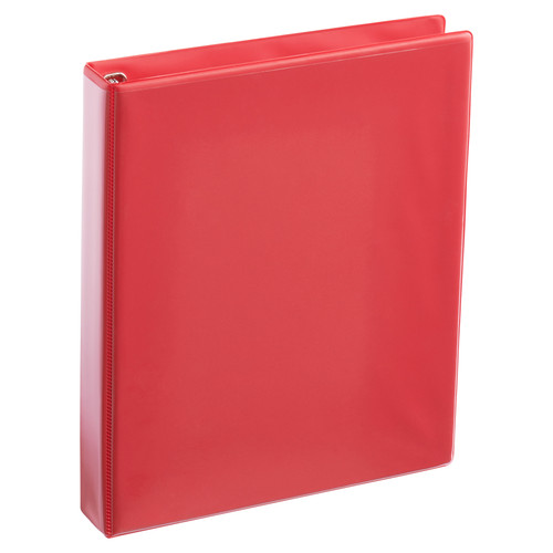 A4 1 Inch Red 4-Ring Binder
