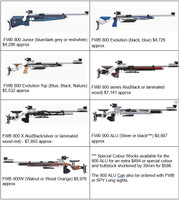 FWB Air Rifles *Updated 28-8-25 FWB Air Rifles *Updated 28-8-25