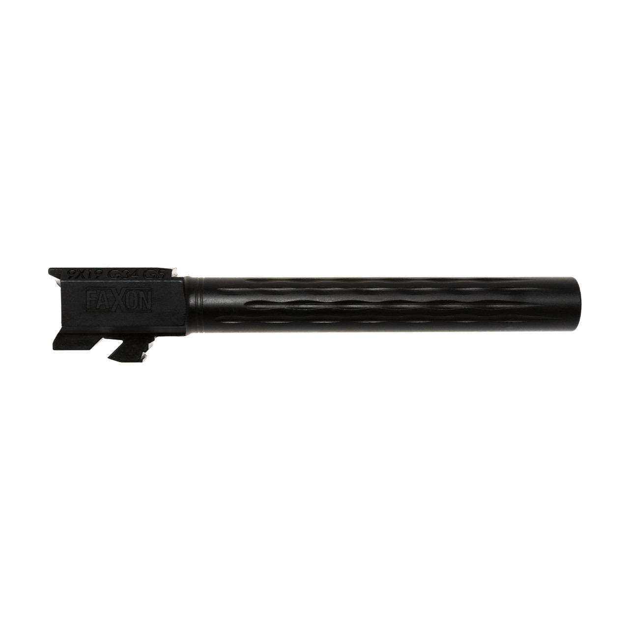 Faxon Flame Fluted, Non-Threaded, Nitride For G34