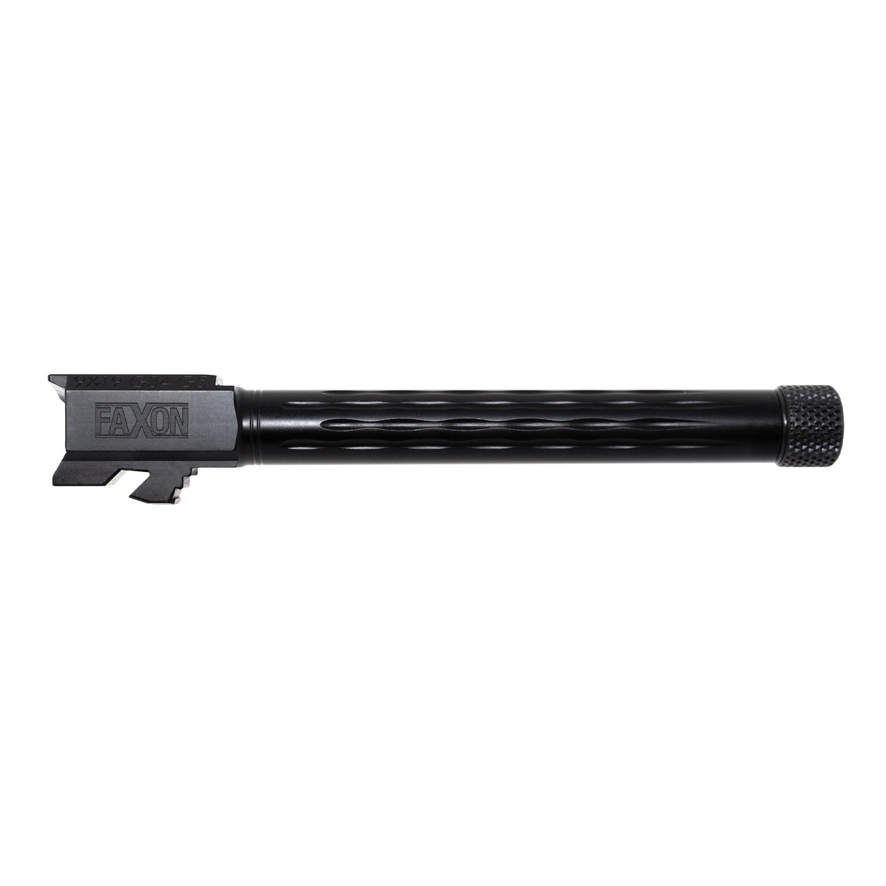 Faxon Flame Fluted, Non-Threaded, Nitride For G34