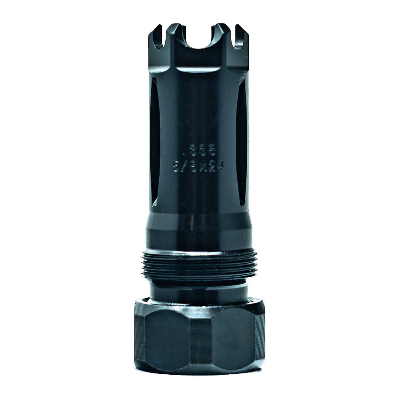 Faxon MuzzLok® Plan B Compatible Flash Hider 5/8x24 – Stainless Steel