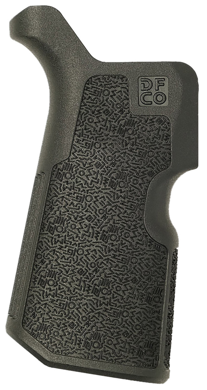 Die Free Co Kung Fu AR-15 Pistol Grip Black | KFGBLK