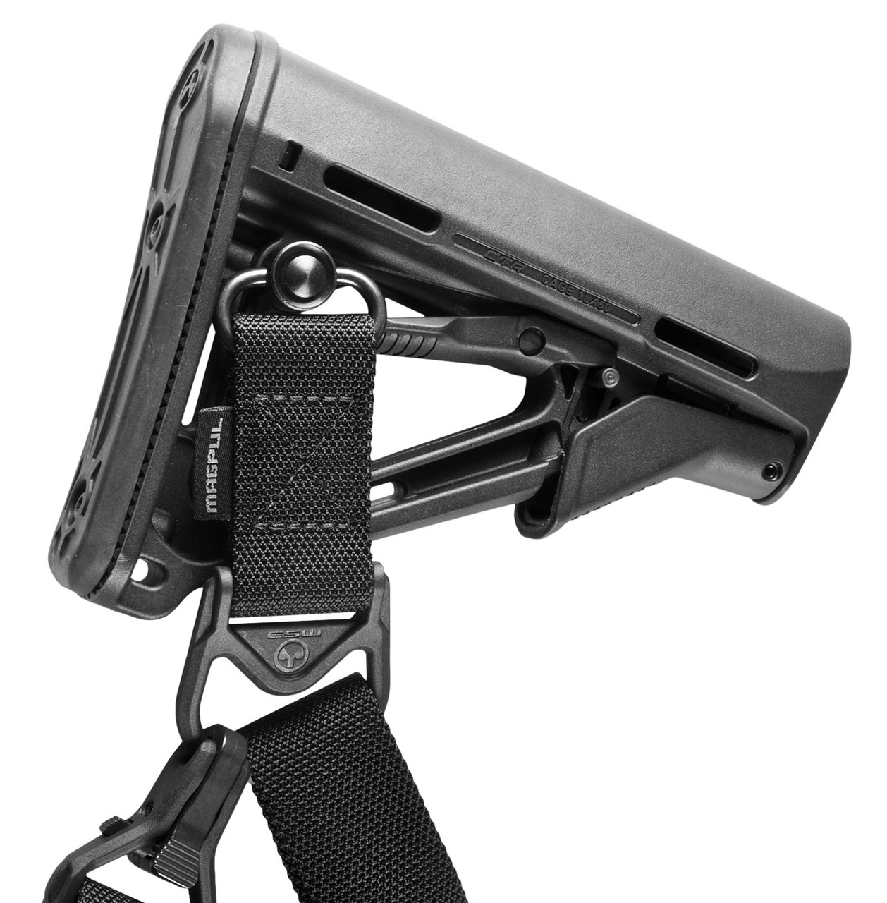 Magpul CTR Carbine Stock Mil-Spec Black | MAG310BLK | Faxon Firearms