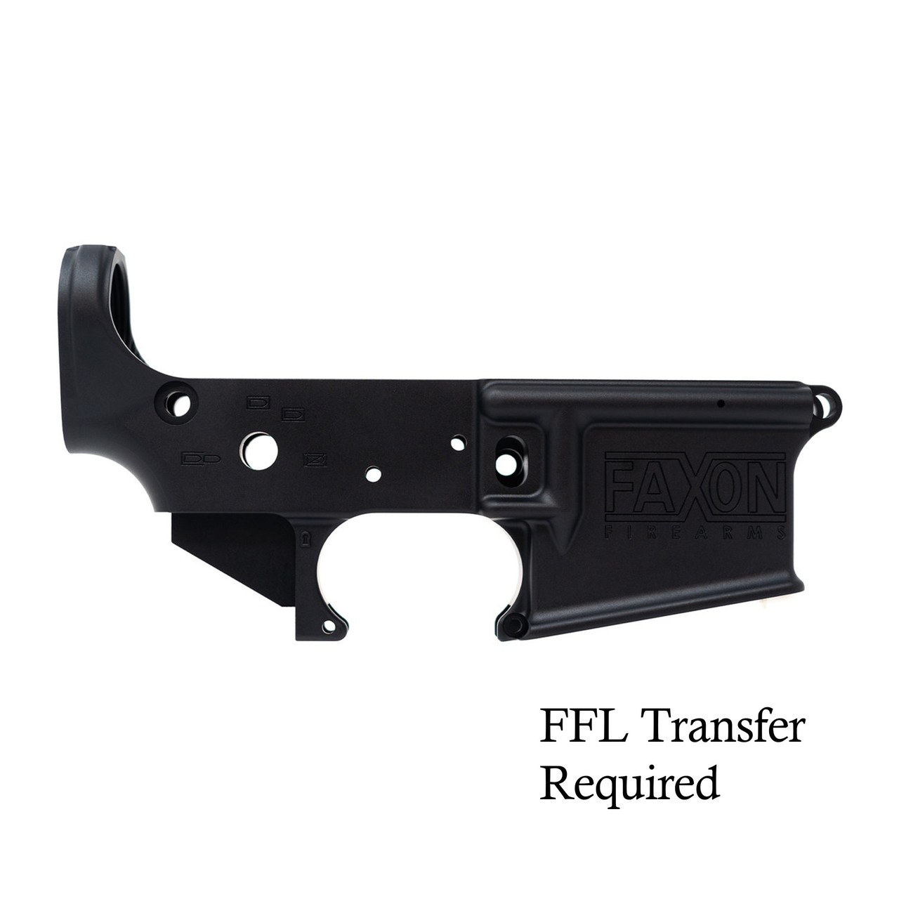 Faxon AR15 Stripped Forged Lower Receiver | 7075-T6