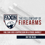 FAQ: Can I Use a Suppressor on a Pencil Barrel?