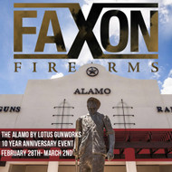PRESS RELEASE: Faxon Firearms to Exhibit at Alamo Range by Lotus Gun Works for 10-Year Anniversary Celebration