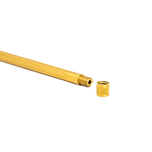 Faxon Rimfire 16" Straight Fluted Barrel for 10/22® - 416-R, Mag Particle Inspected, TiN PVD, Threaded Faxon Rimfire 16" Straight Fluted Barrel for 10/22® - 416-R, Mag Particle Inspected, TiN PVD, Threaded