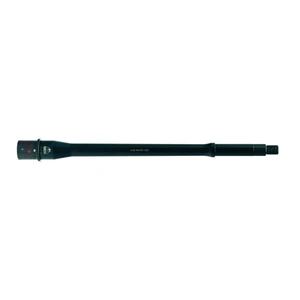 Faxon Duty Series 12.5" Gunner profile 5.56 NATO AR-15 SBR barrel, 4150 CMV, QPQ nitride, mid-length gas, .625" gas journal, M4 feed-ramp extension, 1/2x28 muzzle