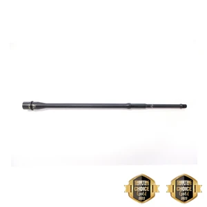 Faxon Duty Series 20" Gunner profile 5.56 NATO AR-15 barrel, 4150 CMV, QPQ nitride, rifle-length gas, .625" gas journal, M4 feed-ramp extension, 1/2x28 muzzle
