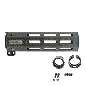 FAXON STREAMLINE CARBON FIBER M-LOK 7" AR15 HANDGUARD With Mounting Hardware