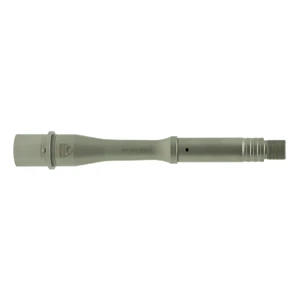 Faxon Match Series 7.5-inch 300 BLK Gunner Profile AR-15 barrel, full side view, Stainless Steel PVD finish, website exclusive