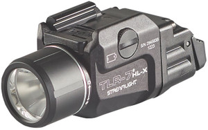 Streamlight TLR-7 HL-X Multi-Fuel Tactical Weapon Light - 1000 Lumens - Rechargeable SL-B9 - Black - Ships From Sports South