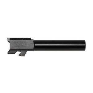 Faxon Duty Series Barrel for G19, Compact, Gen 2-5, 9mm, 4150, QPQ Nitride, Non-Threaded Faxon Duty Series Barrel for G19, Compact, Gen 2-5, 9mm, 4150, QPQ Nitride, Non-Threaded