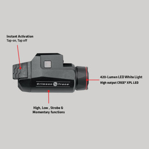 Crimson Trace CMR-208 RAIL MASTER® UNIVERSAL TACTICAL LIGHT Crimson Trace CMR-208 RAIL MASTER® UNIVERSAL TACTICAL LIGHT