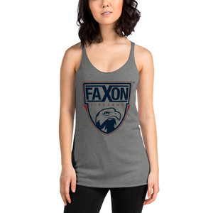 Faxon Classic Shield Women's Racerback Tank Faxon Classic Shield Women's Racerback Tank