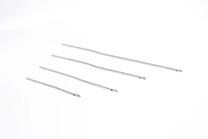 Faxon pistol-length AR gas tube, bright 304 seamless stainless steel, with installation roll pin