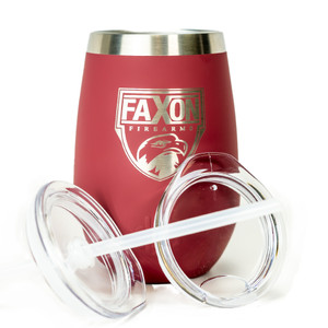 Faxon Firearms Wine Tumbler - Red Faxon Firearms Wine Tumbler - Red