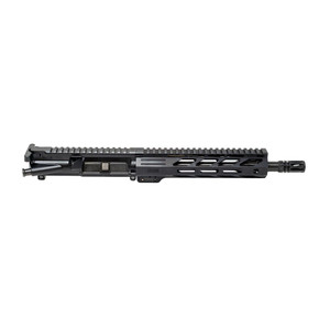 Ascent 10.5" 5.56 NATO complete upper receiver group with M-LOK rail, detailed against a clean white background. Ascent 10.5" 5.56 NATO complete upper receiver group with M-LOK rail, detailed against a clean white background.