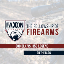 300 Blackout vs. 350 Legend: Which is Better? 300 Blackout vs. 350 Legend: Which is Better?