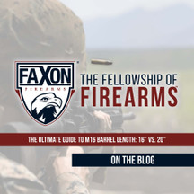 The Ultimate Guide to M16 Barrel Length: 16” vs. 20” The Ultimate Guide to M16 Barrel Length: 16” vs. 20”