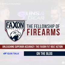 Unleashing Superior Accuracy: The Faxon FX7 Bolt-Action Rifle Unleashing Superior Accuracy: The Faxon FX7 Bolt-Action Rifle
