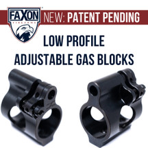 Introducing the Faxon Patent Pending Low-Profile Adjustable Gas Block: The Ultimate Control Upgrade for Your AR15. Introducing the Faxon Patent Pending Low-Profile Adjustable Gas Block: The Ultimate Control Upgrade for Your AR15.