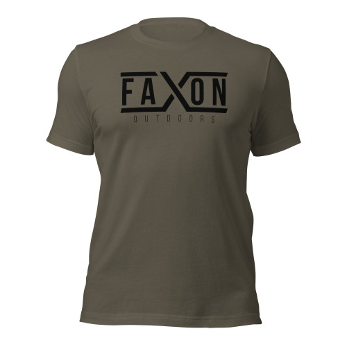 Faxon Outdoors Broken X Black Label | Unisex Staple T-Shirt | Bella + Canvas 3001
