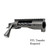 Faxon FX7 Bolt Action Receiver, featuring a matte DLC finish against a white backdrop.