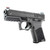 FX-19 Patriot LT compact pistol with red fiber optic sight and textured grip against a white background. FX-19 Patriot LT compact pistol with red fiber optic sight and textured grip against a white background.